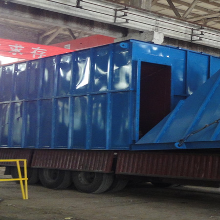 有機肥廠造粒、風選、包裝工序DMC-120除塵器已發(fā)貨